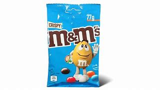 m&m's crispy 77g
